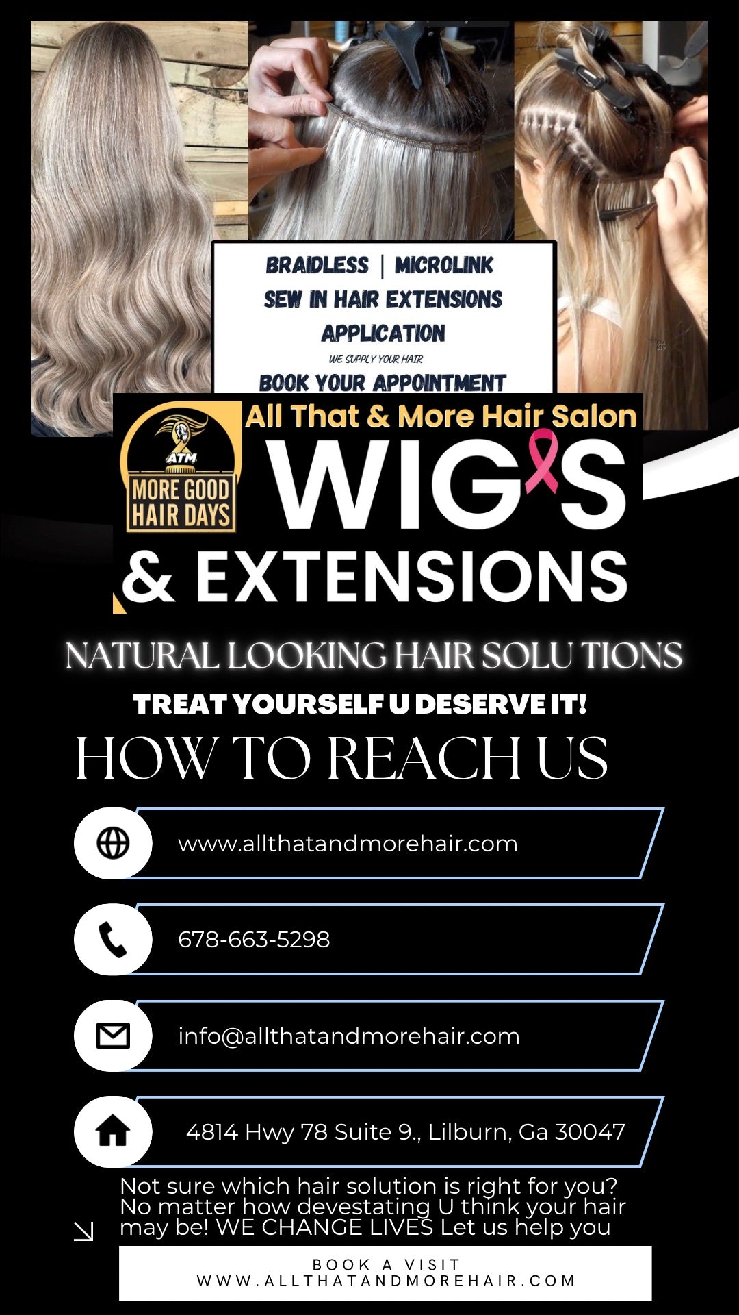 Schedule Your Personal Consultation for the Ideal Hair Extension