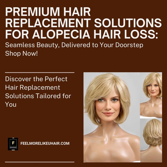 Discover premium hair replacement solutions tailored for alopecia hair loss buyers