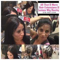 Book Your Custom Hair Solutions Appointment Here with All That & More Hair Salon