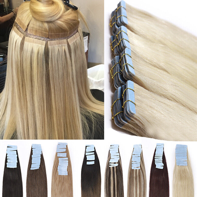 Tape in Hair Extensions Human Hair