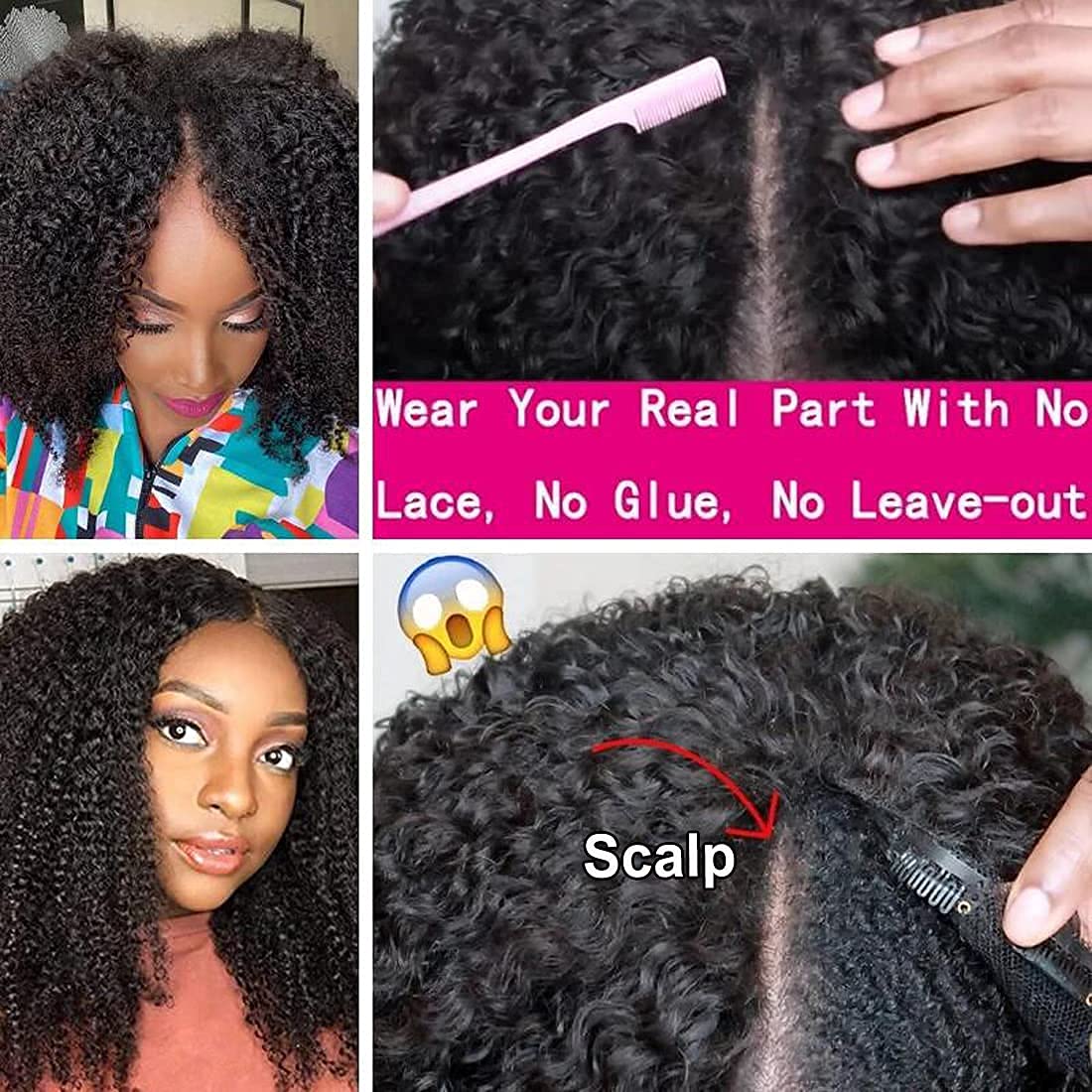 Ready to Wear 0 Skill Needed Wig Beginner Friendly Without Leave Out Collection