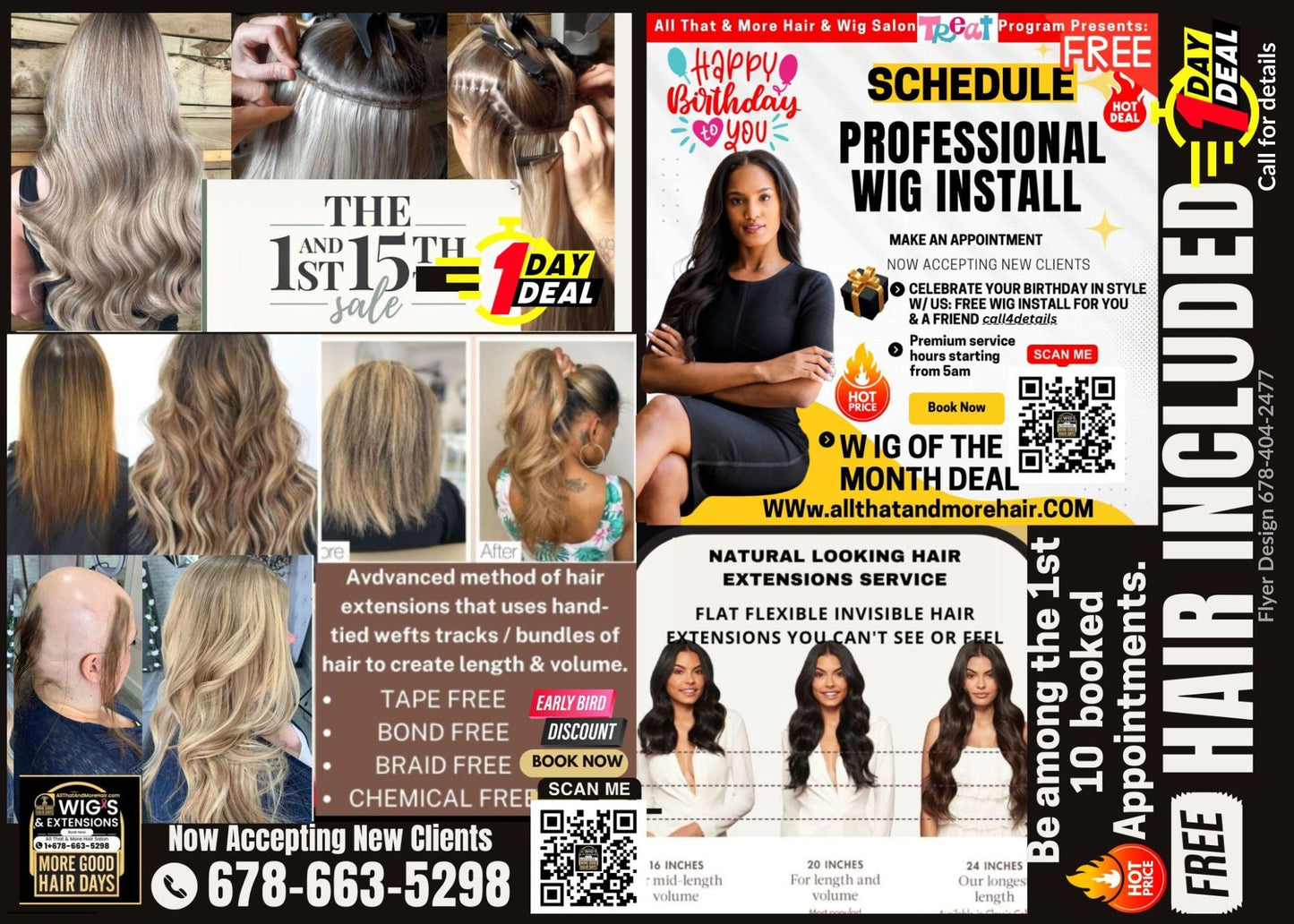 Transform Your Look: Hair Consultation & Scalp Evaluation + Hair Extension/Alternative Solutions Consultation (In-Person Showroom Visit)