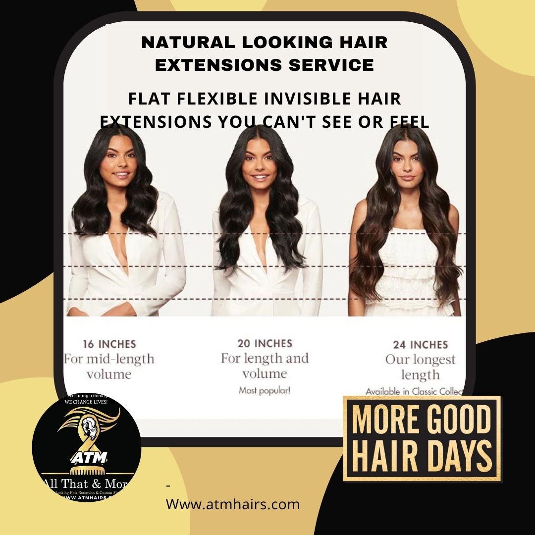 Professional Hybrid Sew-In, Habit Hand-Tied Wefts, NBR, Microlink & Braidless Hair Extensions Services | All That & More Salon Lilburn Georgia USA and surrounding areas, Gwinnett County Georgia | Your Hair Included with Service.