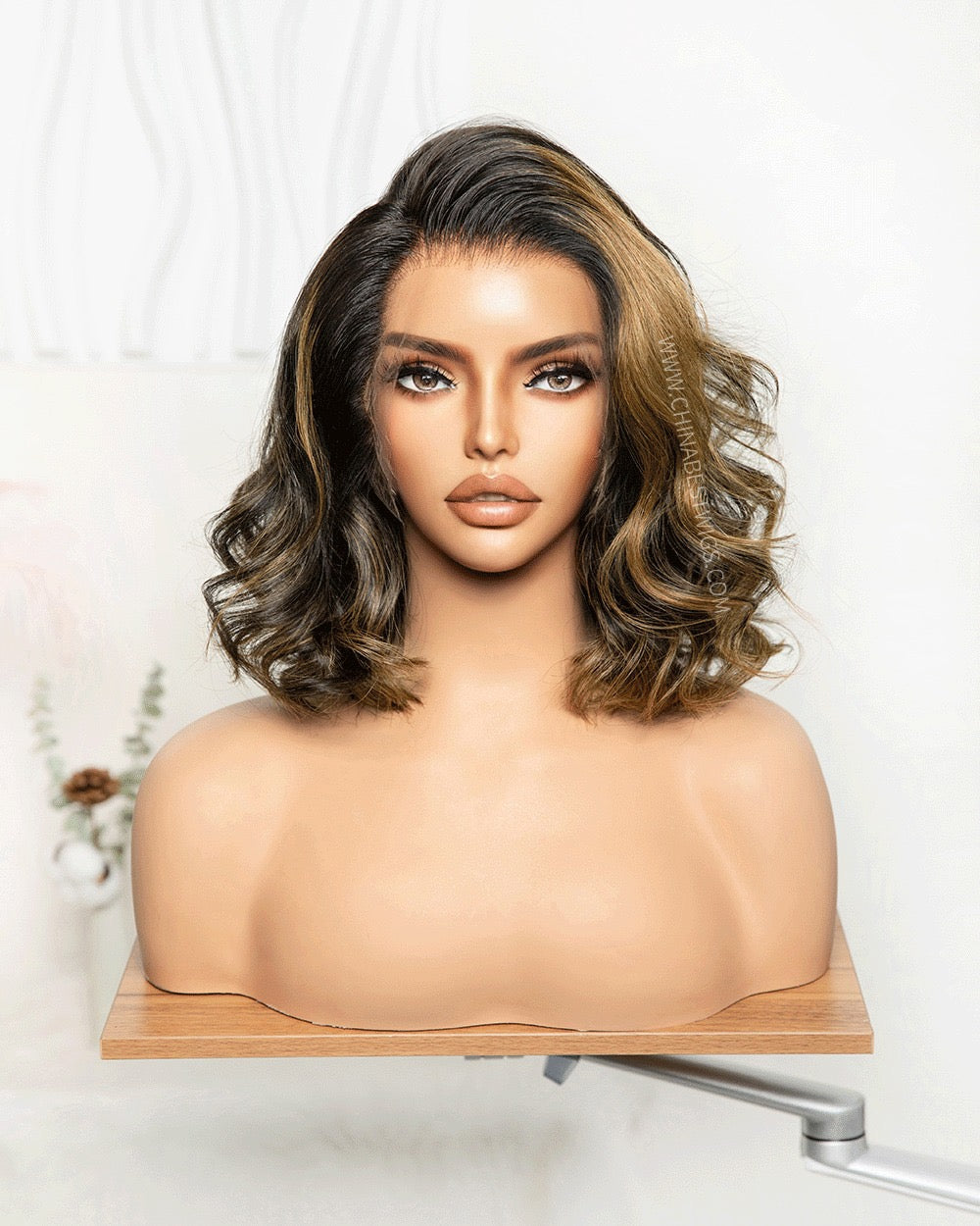 CUSTOM TRANSPARENT 7A MALAYSIAN STRAIGHT LACE FRONTAL HUMAN HAIR WIG