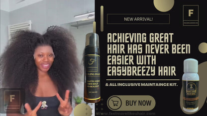 Unlock Instant Glamour with EasyBreezy Hair -A Low Maintenance, Ready2Wear Hair Alternative Hair Replacement