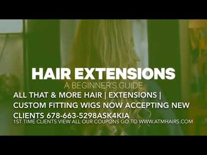 Professional Hybrid Sew-In, Habit Hand-Tied Wefts, NBR, Microlink & Braidless Hair Extensions Services | All That & More Salon Lilburn Georgia USA and surrounding areas, Gwinnett County Georgia | Your Hair Included with Service.