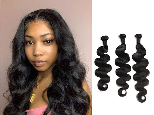 Brazilian Body Wave Bundle Deals +INSTALL SERVICE