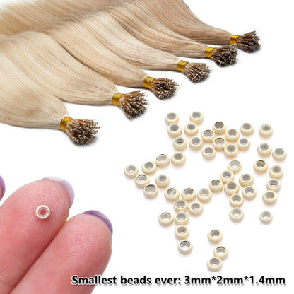 Nano Ring Hair Extensions Human Hair