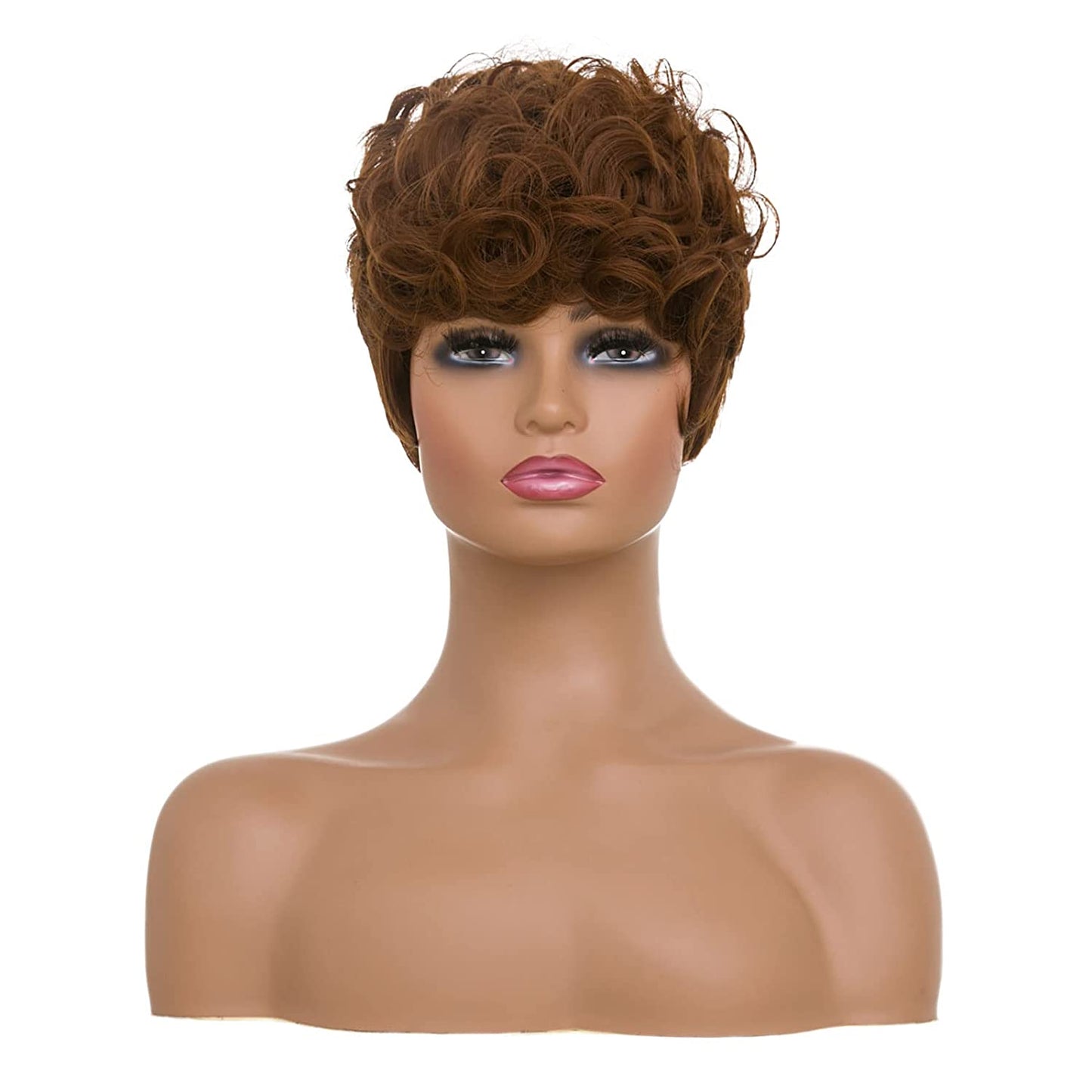 Hair Replacement Short Pixie Cut Wig for Black Women Auburn Brown Pixie Cut Wig with Bangs Auburn Short Curly Wigs for Black Women Natural Wavy Layered Pixie Wig for African... Color: Pixie Curly-Auburn Brown different hair replacement system products including men’s toupees, women’s wigs, toppers and hair extensions, wholesalers, including online shop owners, salon owners, hair stylists and regional wig and hair system distributors. feelmorelikeuhair.com