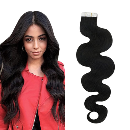 Switching up your hair game for longer, fuller, and more voluminous style is effortless with Feel More Like U Seamless Remy Tape-Ins. These tape-in extensions are the best for getting a major hair overhaul in a damage-free way and having glamorous hair, every day! Remy Tape-Ins are our most popular and affordable hair extension collection and come in 20-piece packs of double-drawn, 100% Remy human hair.