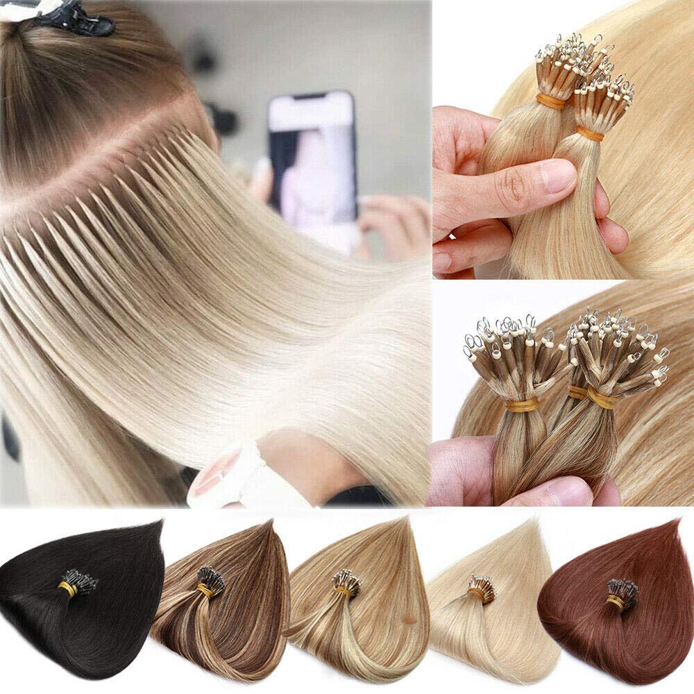 Nano Ring Hair Extensions Human Hair