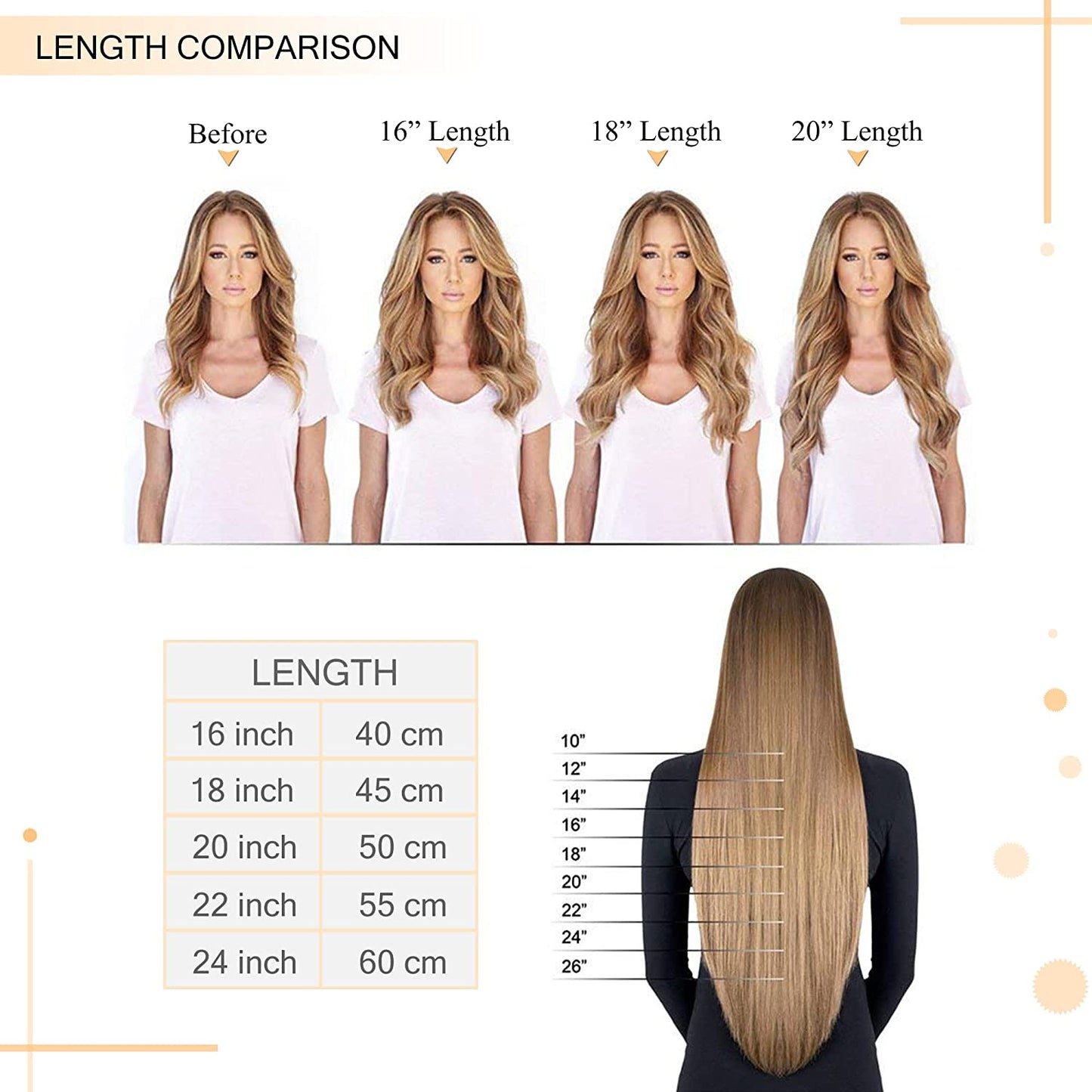 50G BODY WAVE TAPE-INS INVISABLE SEAMLESS | Real Natural 100% Remy Human Hair Weft Double Sided Tape-In Hair For Women Ready to Wear Extensions