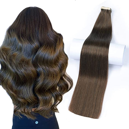 50G STRAIGHT TAPE-INS Hair Extensions - Thick End to End | Hair Lasts 9-12 Months. Custom Pre-Color Option Regular price