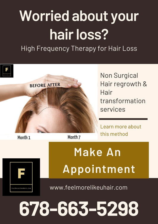 Worried about your hair loss? All Natural Hair Regrowth Treatment Services | Start Re Growing Your Hair Make An Appointment