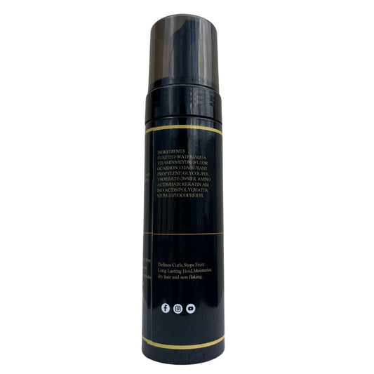 Styling Mousse for Your Natural Hair, Extensions, Braids, Wigs, Twists, Locs by FIRSTINA | Frizz Control Mousse for Curly Hair | Natural Hair Products for Every Curl Type | Alcohol Free Mousse