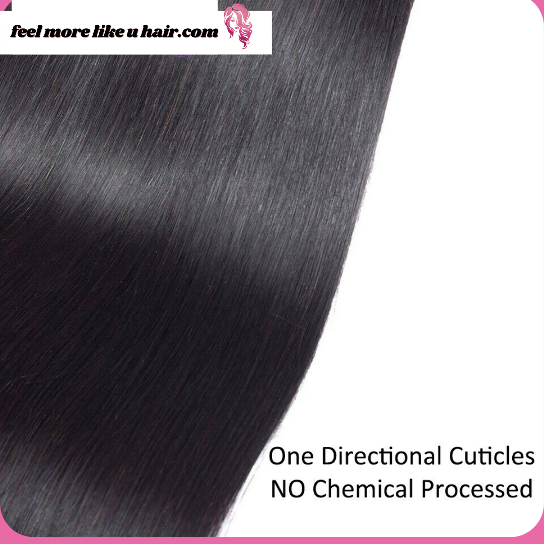 Raw Virgin Straight Human Hair Bundle