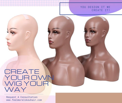 ✅🎗️⚕️🎁#Create Your Own Wig { Not In Stock Production Time up to 90+ working days }