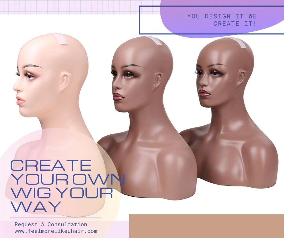 Hairpieces, and Wigs for Alopecia, Undetectable HD Lace Wigs, Start to finish Easy Install, What kind of wig is best for bald head?, Can I get a wig if I have thinning hair?, Can you wear a wig on a bald head?, Can you have a permanent wig?,