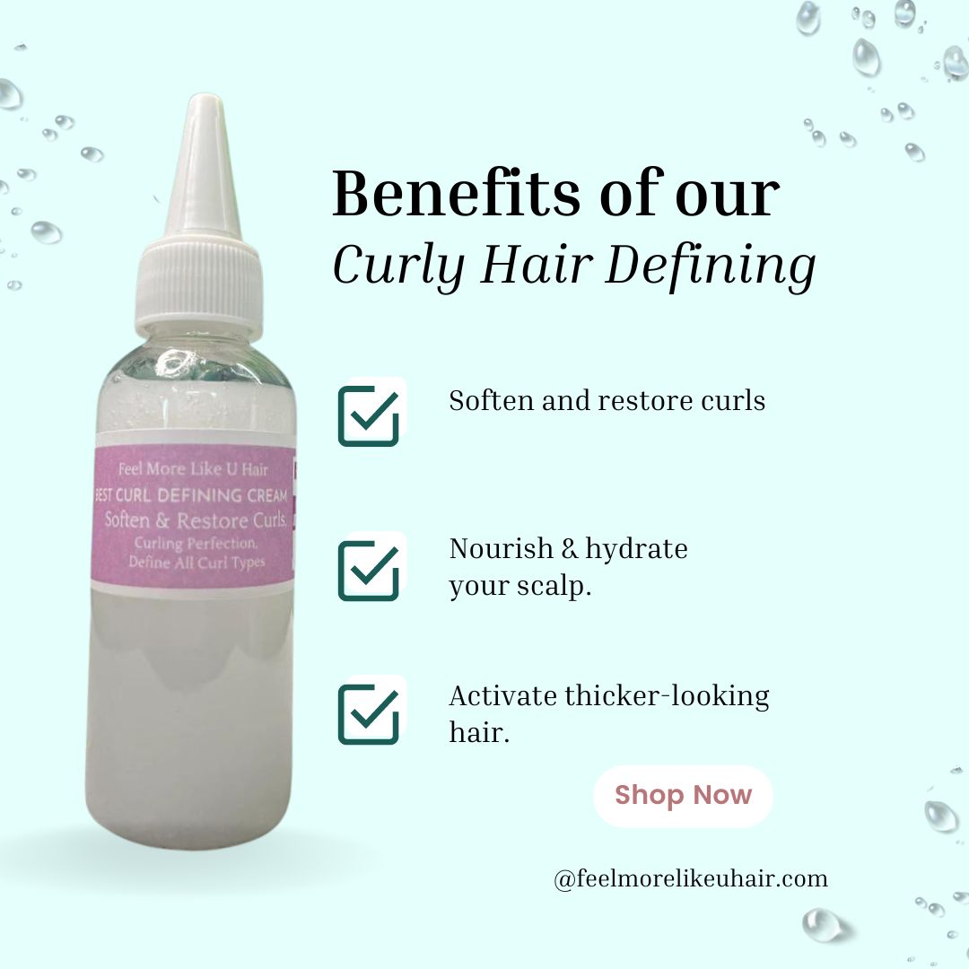 Children Curly Hair Defining Cream Moisturizer Products | Soften and Restore Your Curls