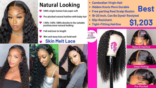 Custom Fitting Hair System Wig (Create Your Own) Ready 2 Wear Basic