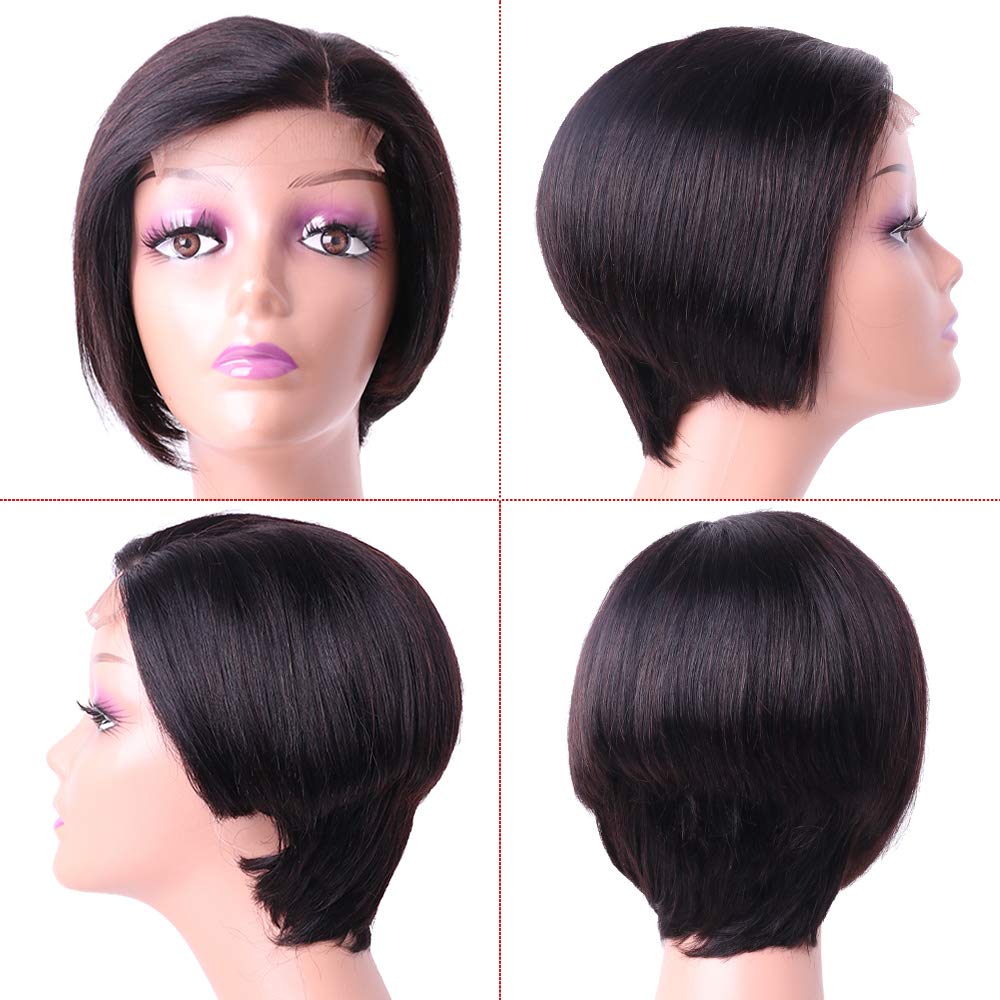Custom Made Wig Pixie Cut Short Bob
