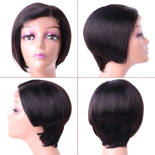Custom Made Wig Pixie Cut Short Bob