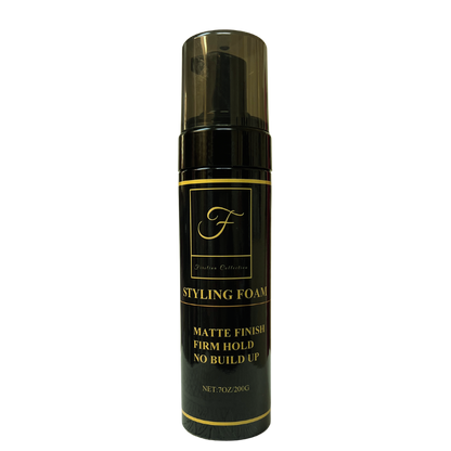 Styling Mousse for Your Natural Hair, Extensions, Braids, Wigs, Twists, Locs by FIRSTINA | Frizz Control Mousse for Curly Hair | Natural Hair Products for Every Curl Type | Alcohol Free Mousse