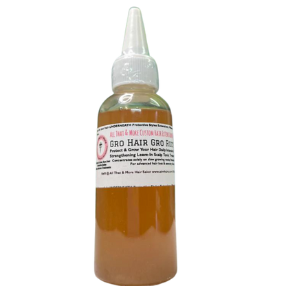 AT&M Gro Hair Gro Root Lifter Serum Scalp Treatment Thicker, Fuller, Healthier Looking Hair And Edges Are Possible