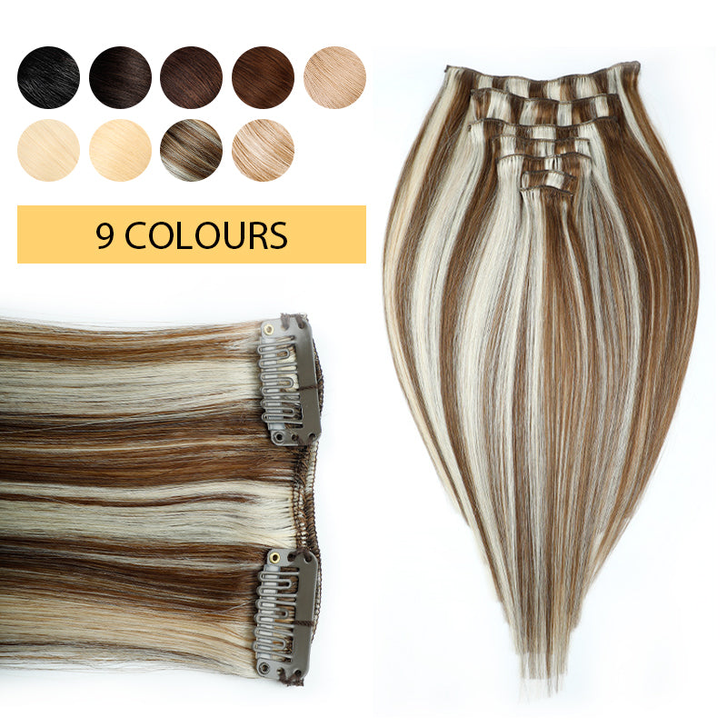 Beauty Human Hair Extensions Color Virgin Remy Human Hair Clip In Extensions For Woman Feelmorelikeuhair.com Feel more like u hair products