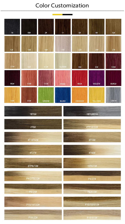 hair color chart Send your message to this supplier