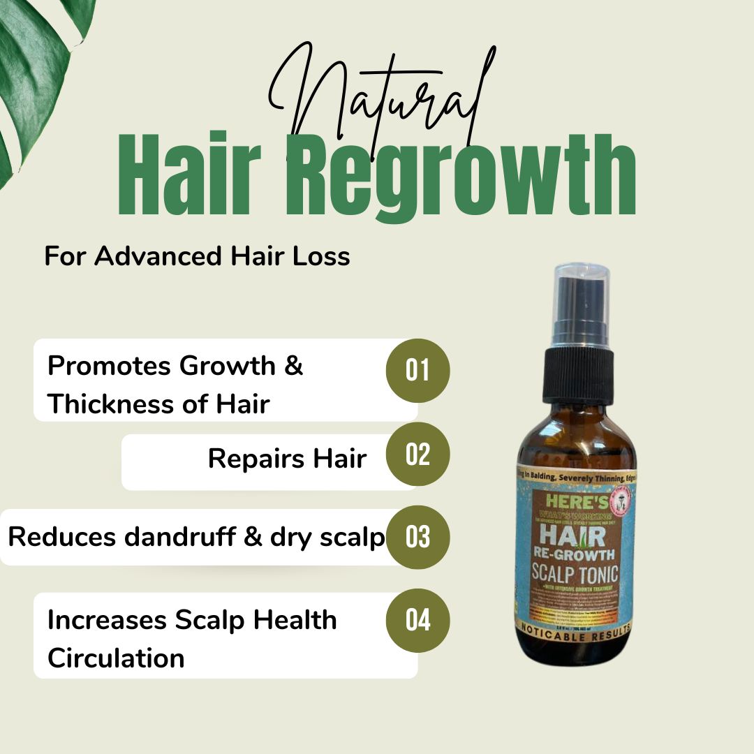 All That & More Hair Regrowth Scalp Treatment Tonic