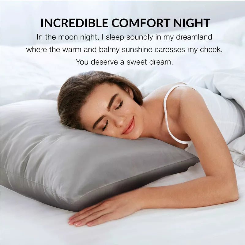 Deluxe Satin Pillow Case Cover