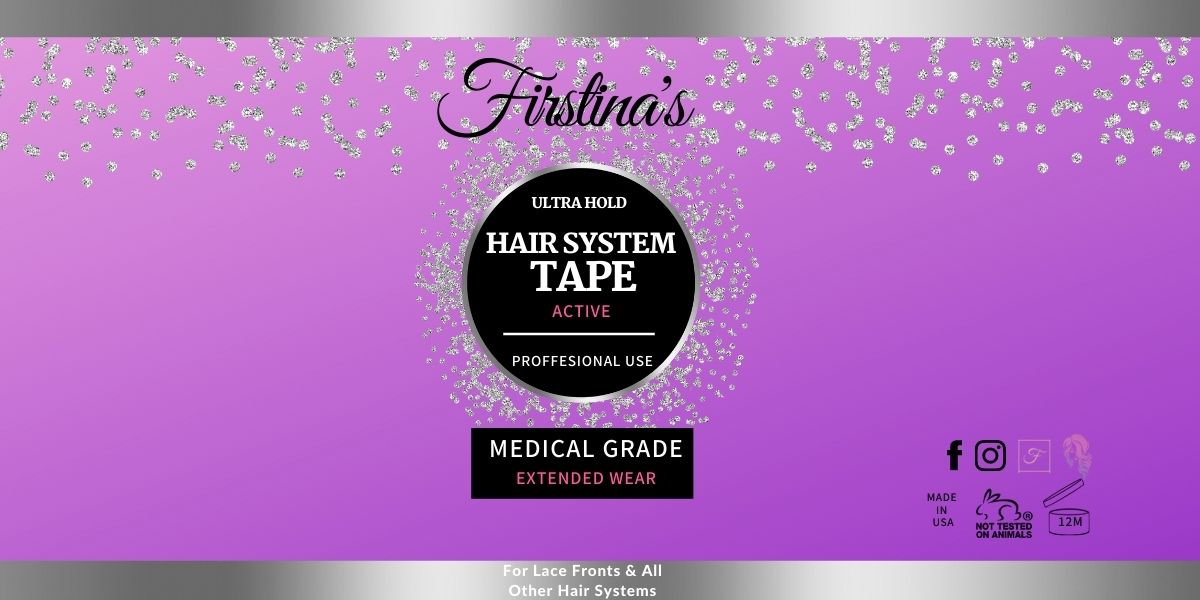 Professional Medical Grade Hair Replacement Tape | Double Sided Sweatproof Adhesive Tape for Wig, Toupee, Hair Piece