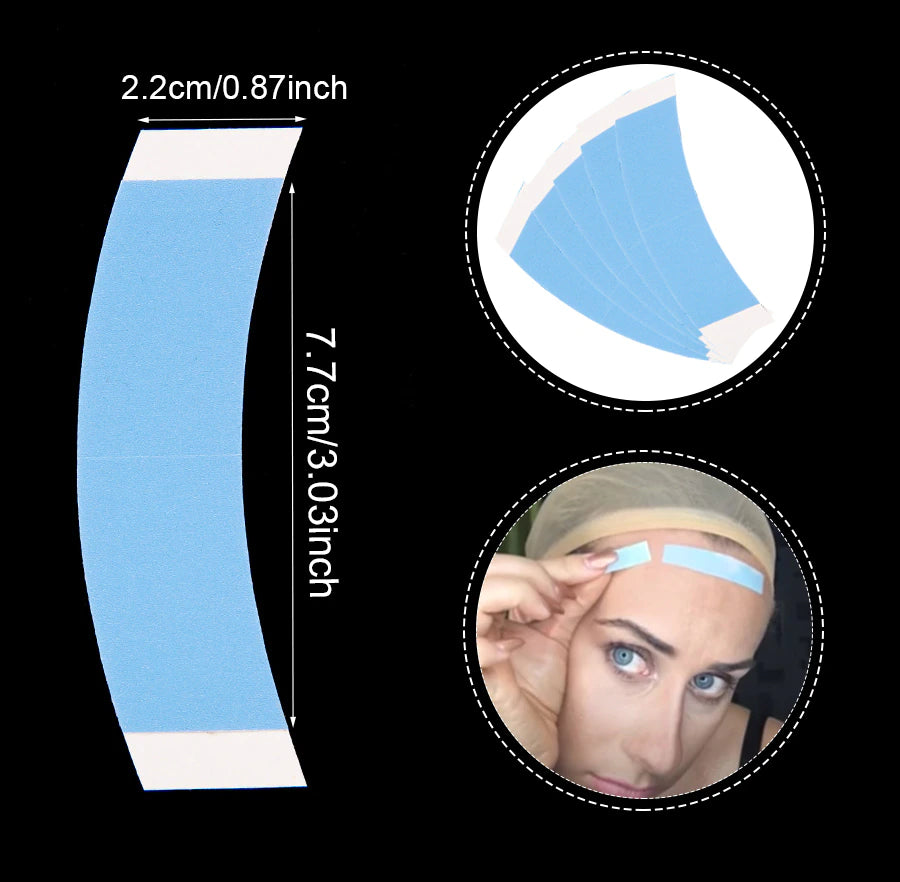 Professional Medical Grade Hair Replacement Tape | Double Sided Sweatproof Adhesive Tape for Wig, Toupee, Hair Piece