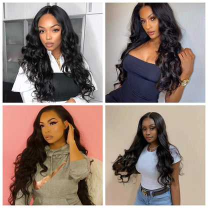 Sunday Lace Front Wig Glueless Long Wavy with Natural Hairline Synthetic Heat Resistant 22 Inches