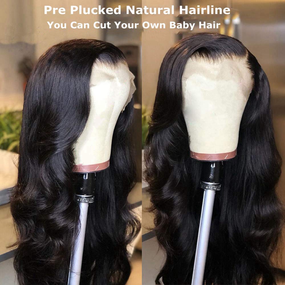 Sunday Lace Front Wig Glueless Long Wavy with Natural Hairline Synthetic Heat Resistant 22 Inches