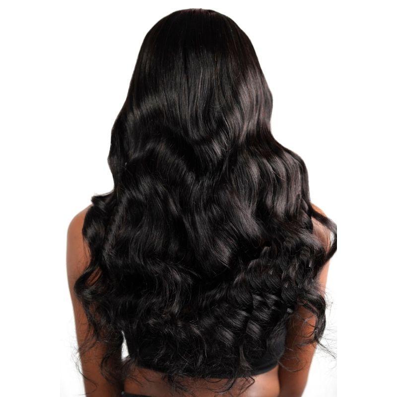 Custom Made Body Wave Front Lace Wig Ready 2 Wear Collection Pre Plucked