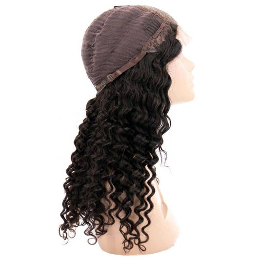 Custom Deep Wave Closure Wig