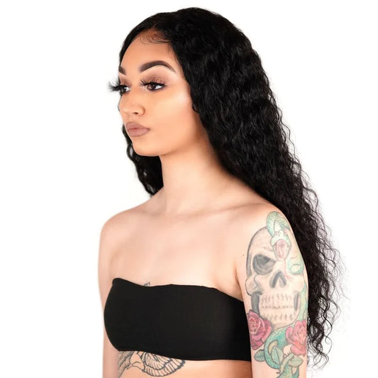 Custom Premium Ready 2 Wear Deep Wave Front Lace Wig