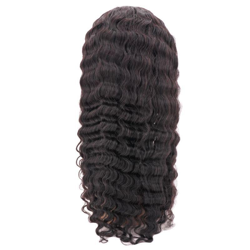 Custom Made Wig Brazilian Deep Wave Protective Style Sew In