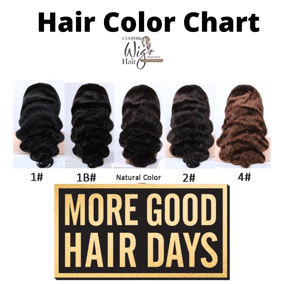 custom hair color chart 