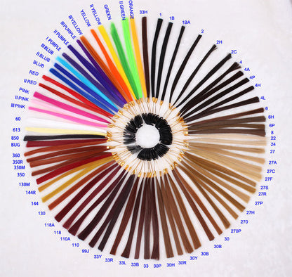 All Template Hair Texture color density base All Chart