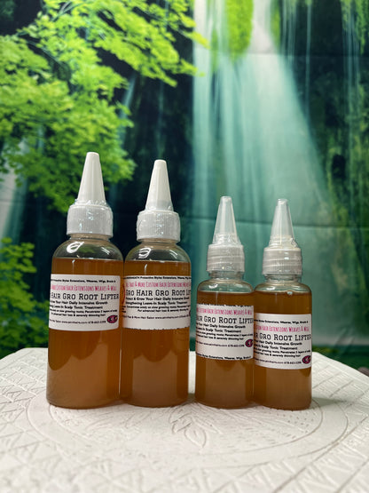 AT&M Gro Hair Gro Root Lifter Serum Scalp Treatment Thicker, Fuller, Healthier Looking Hair And Edges Are Possible