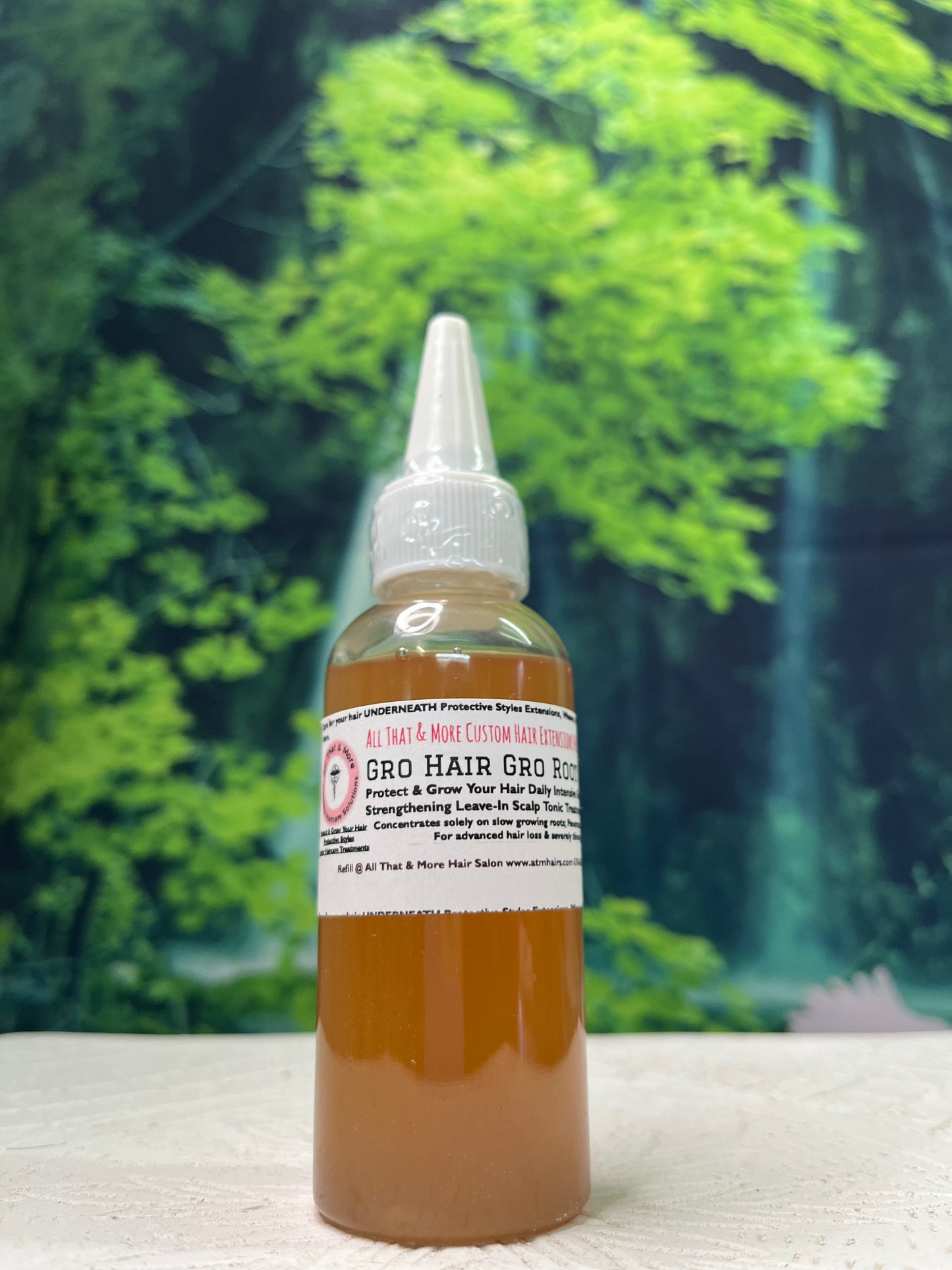 AT&M Gro Hair Gro Root Lifter Serum Scalp Treatment Thicker, Fuller, Healthier Looking Hair And Edges Are Possible