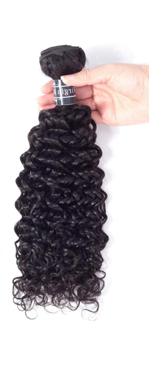 Custom Virgin Brazilian Deep Curly Wave Human Hair Bundle
