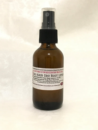 AT&M Gro Hair Gro Root Lifter Serum Scalp Treatment Thicker, Fuller, Healthier Looking Hair And Edges Are Possible