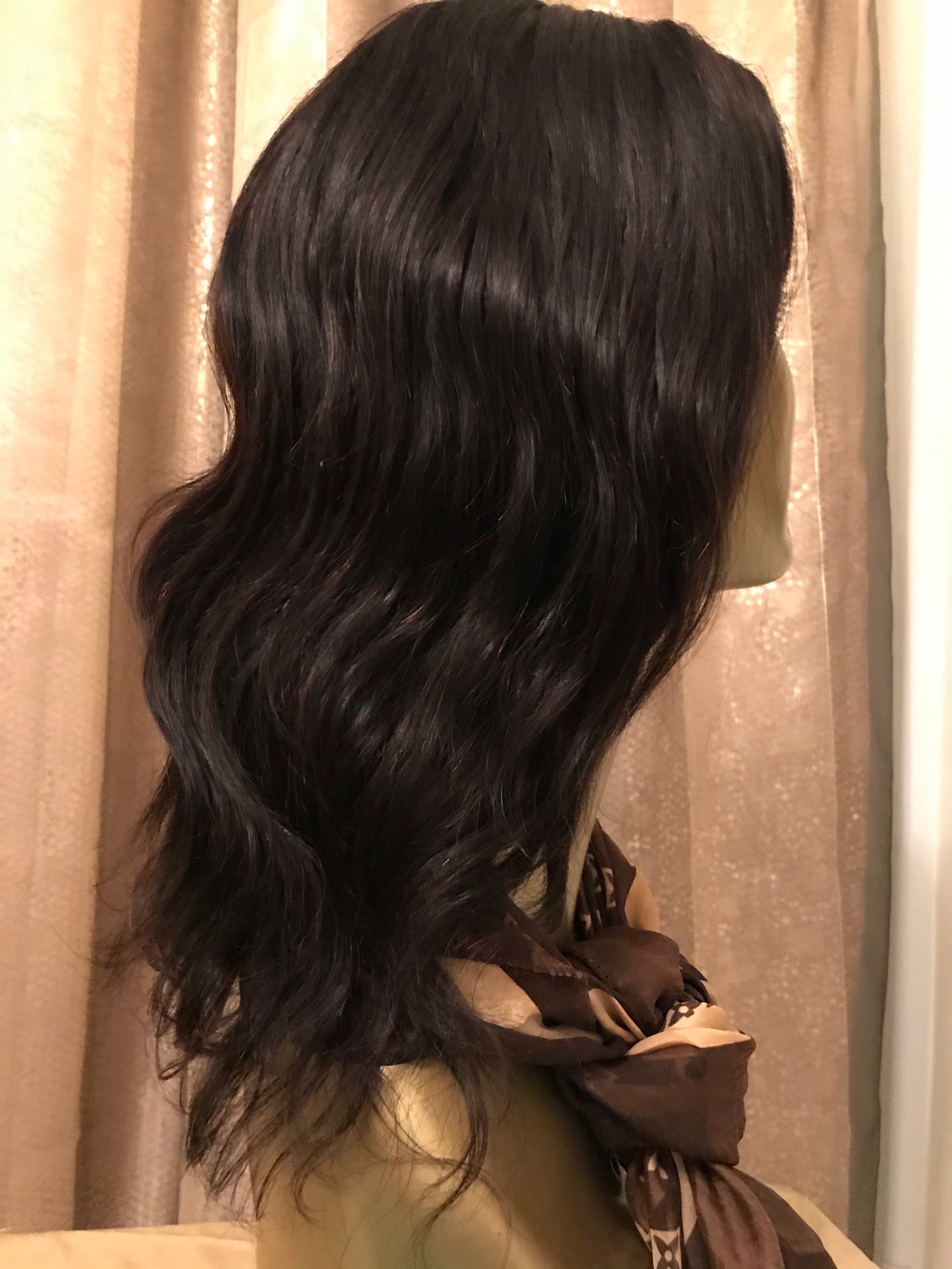 Custom Made Wig Front lace 10 inch Body Wave 100% Virgin Human Hair System