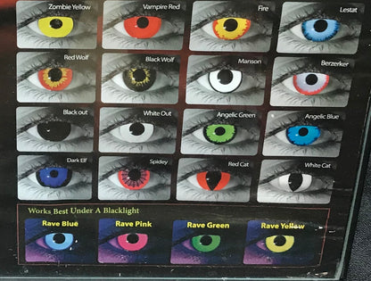 Coloured Eyeball Lens