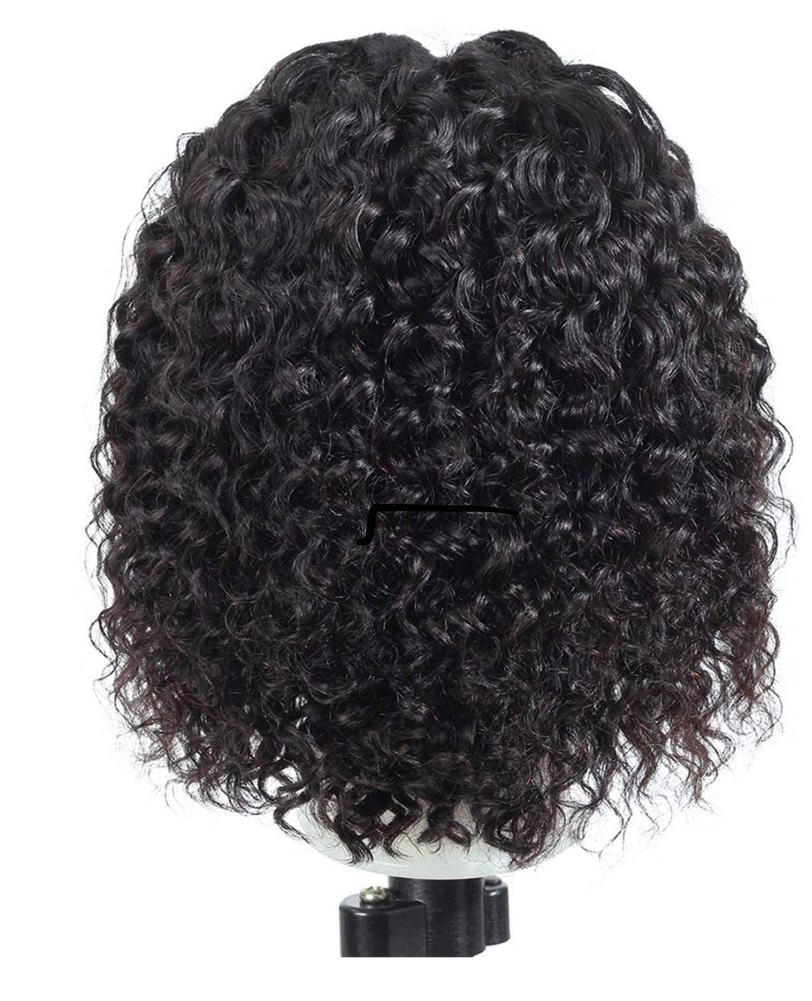 Carmen- Short Wet n Wavy 100% Human Hair Wig with Professional Precut Service