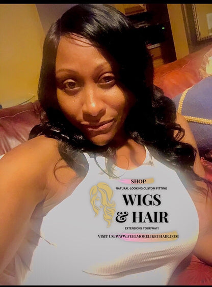 Custom Wig Maintenance Styling Services: Wash & Set + Deep Condition